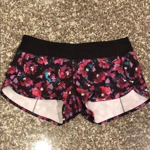 Lululemon Speed Shorts, Size 8